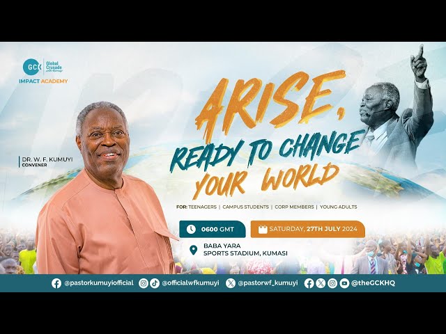 Arise, Ready To Change Your World